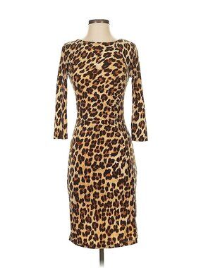 Jennifer Lopez JLO Leopard Dress - Size XS
